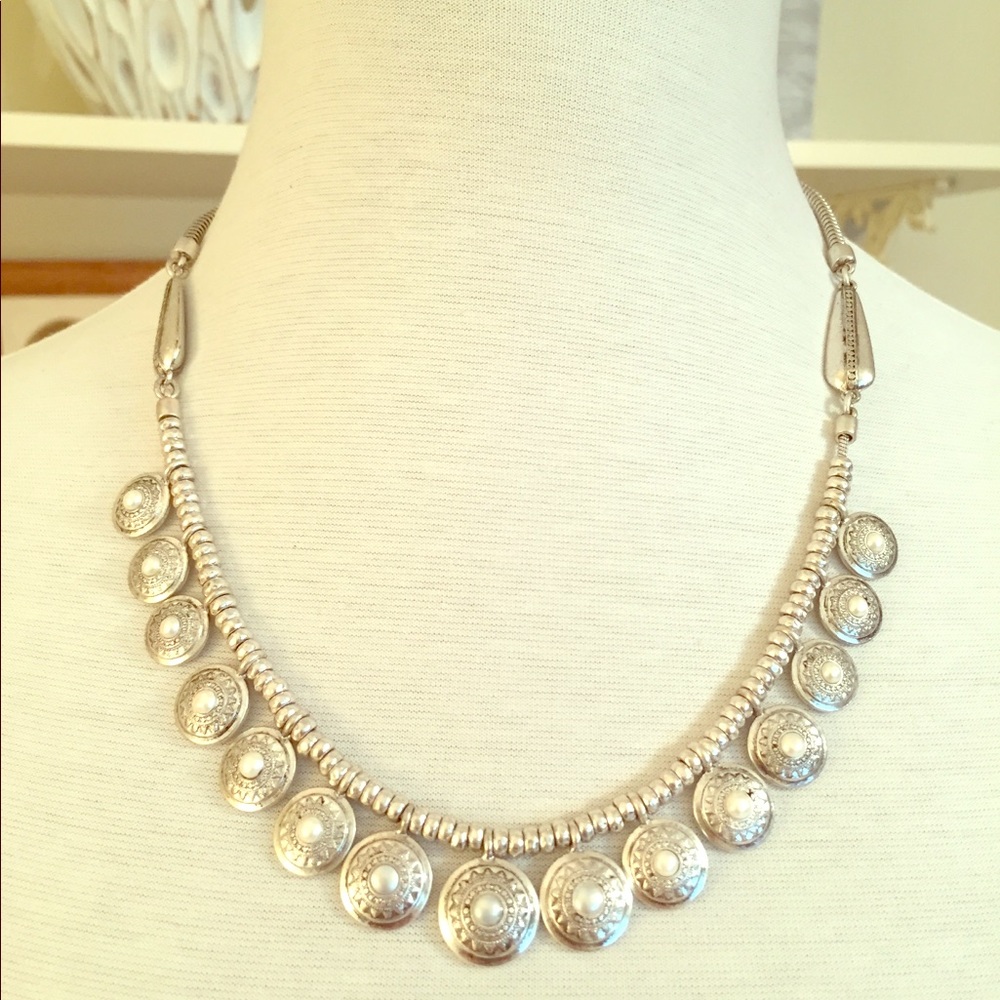 Lucky brand silver necklace